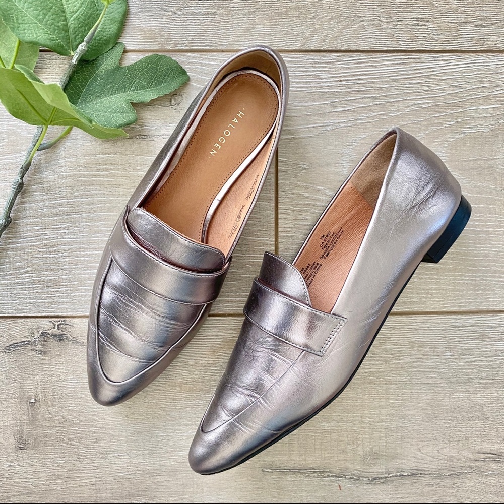 Halogen Loafers Flats Gray Size 7